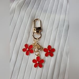 Flower keychain